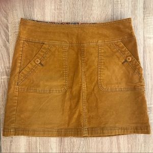 Prana corduroy skirt